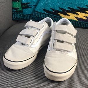 Off White Vans Prison Issue Velcro Sneakers